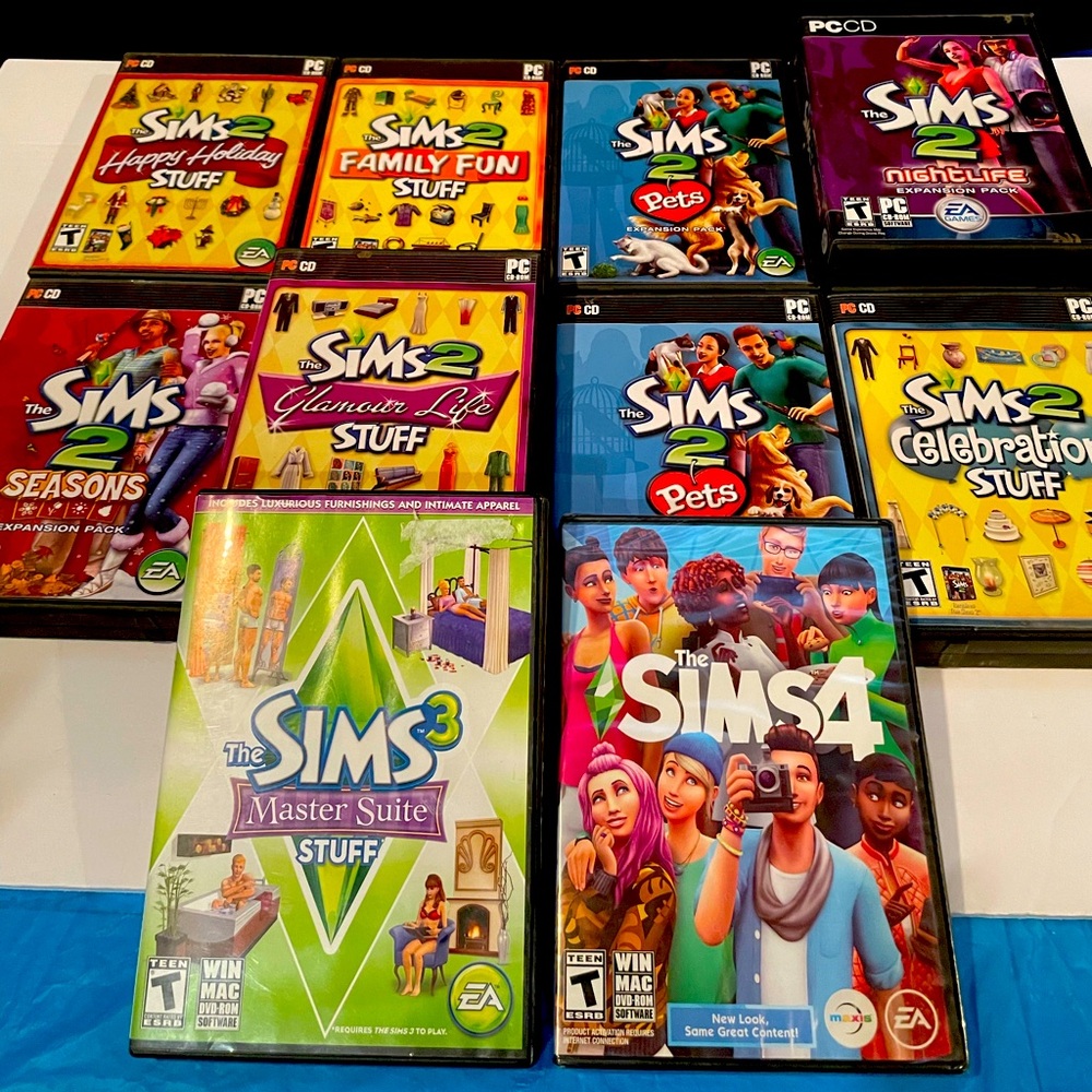 The Sims PC lot